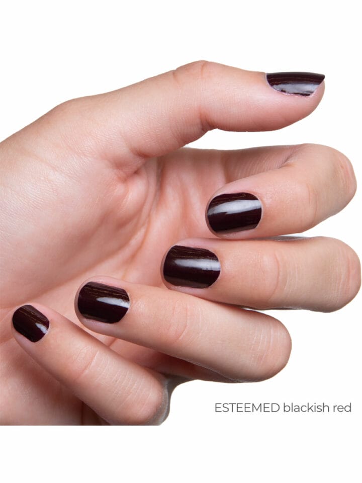 Esteemed red UV Gelfolien Manifix Nägel