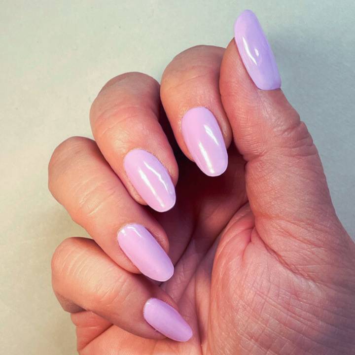 gel naegel lila uv nagelfolien miracle