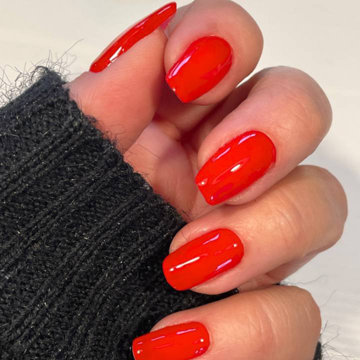 red nails uv nagelfolien mon paris