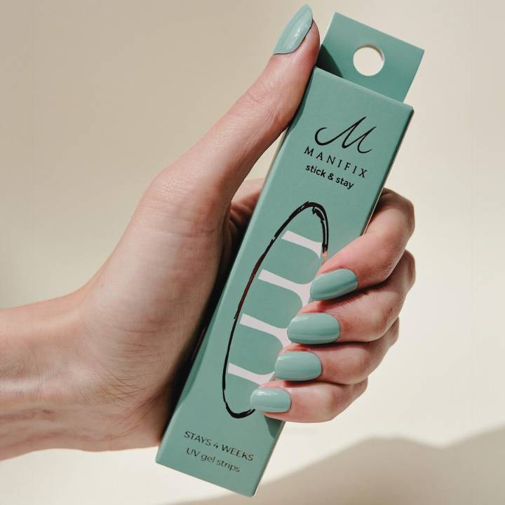 Riviera green uv nagelfolien manifix naegel
